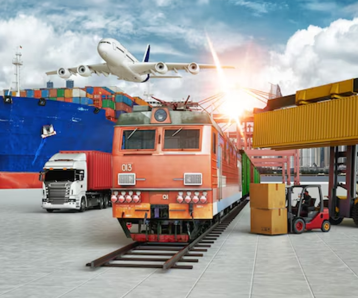 Combination Logistic Sea, Air, Land and Rail Services